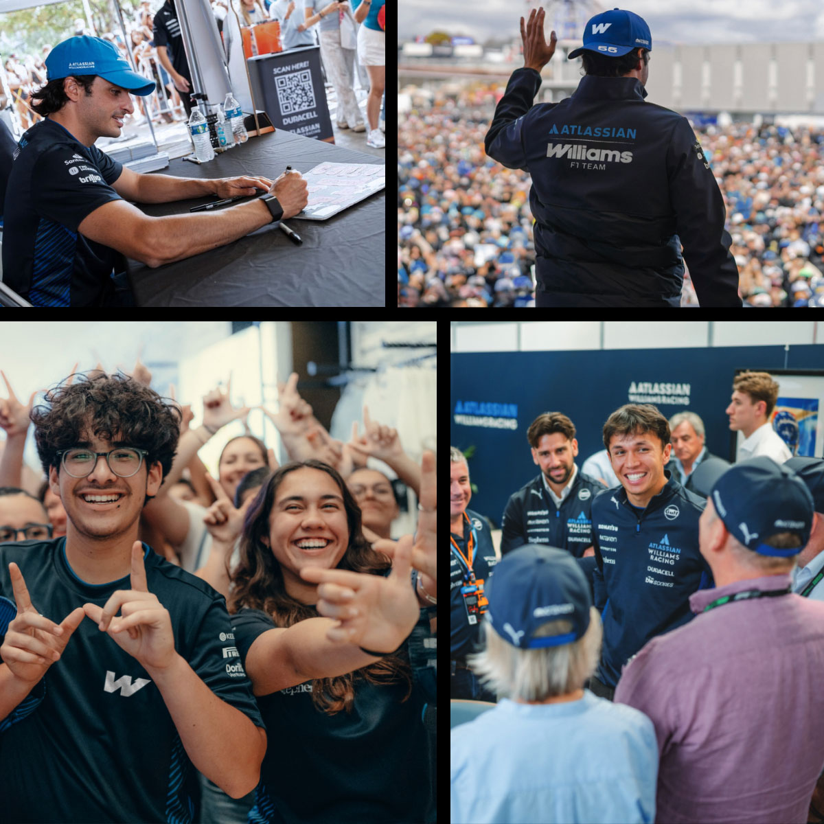 The Duracell and Atlassian Williams F1 Team Exclusive Race Weekend